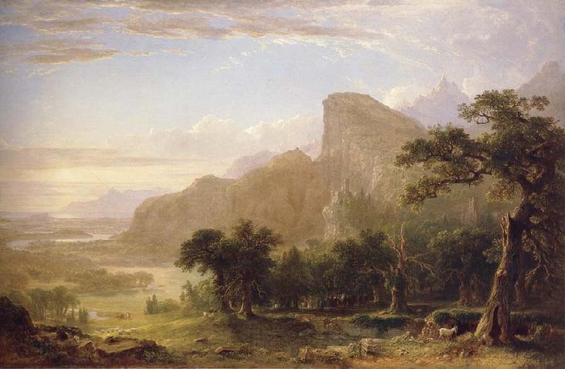 Asher Brown Durand Landscape Spain oil painting art